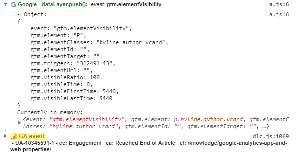 analytics pros debugger