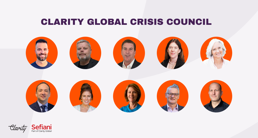 Clarity Global Crisis Council announced, to lead expanded crisis and reputation management services