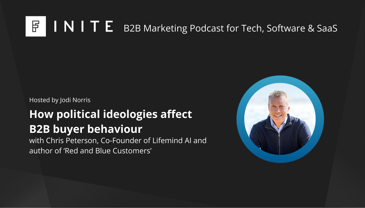 Podcast: How political ideologies affect B2B buyer behaviour, with Chris Peterson, Co-Founder of Lifemind AI