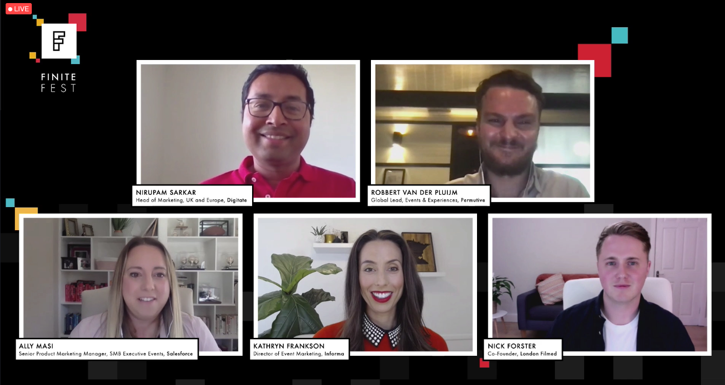 Insights from the B2B event marketing panel discussion at FINITE Fest