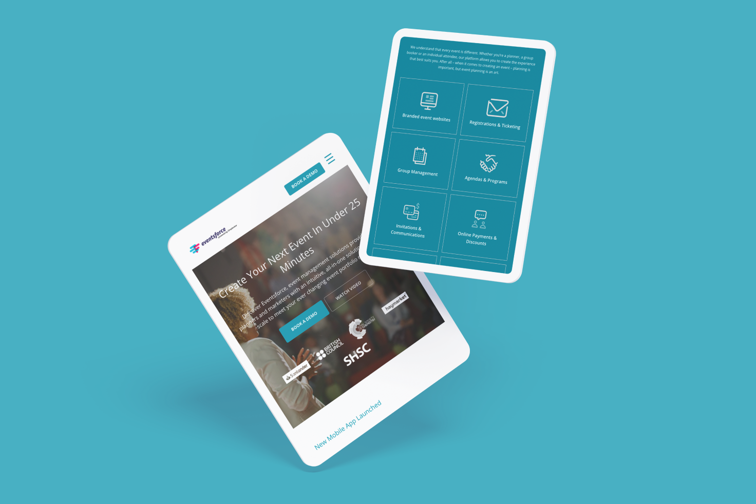 Building a conversion-led digital experience with Eventsforce