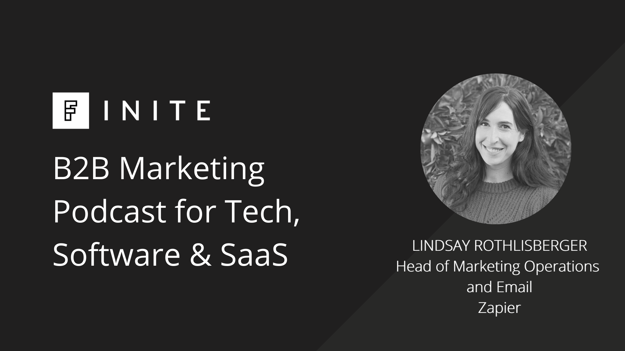 Podcast: Tackling tech debt with Lindsay Rothlisberger, Head of Marketing Operations and Email at Zapier