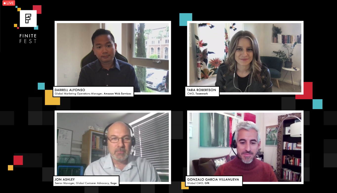 Insights from the marketing operations panel discussion for B2B tech marketers at FINITE Fest