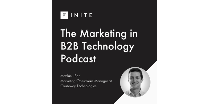 Podcast: Talking marketing operations with Matthieu Baril, Marketing Operations Manager at Causeway