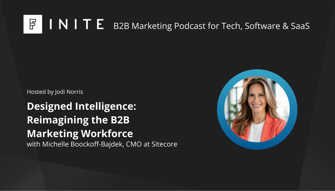 Sitecore CMO Michelle Boockoff-Bajdek on AI as a Workforce Strategy