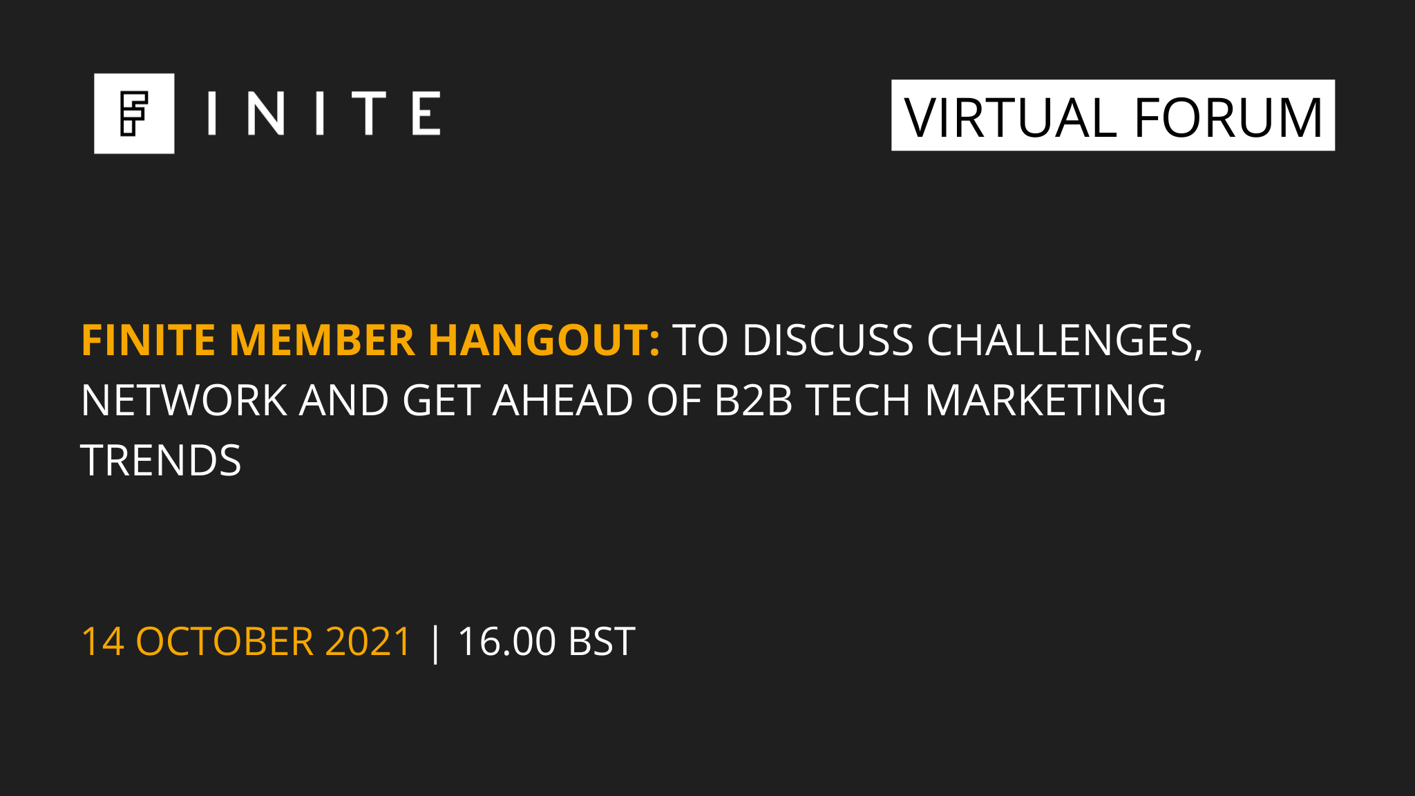 FINITE member hangout: October 2021